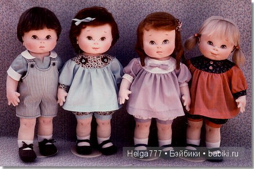 Выкройки интересных кукол