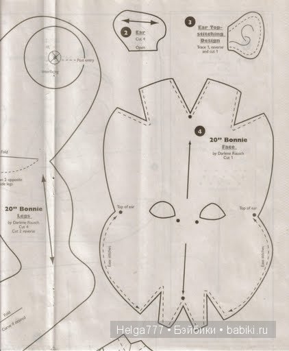 Выкройки интересных кукол