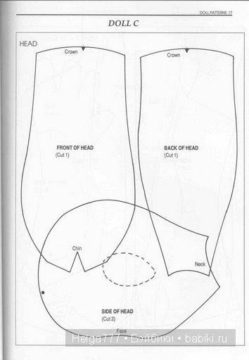 Выкройки интересных кукол