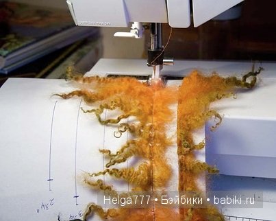 Мастер-класс - делаем парик для куклы