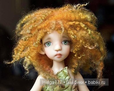 Мастер-класс - делаем парик для куклы