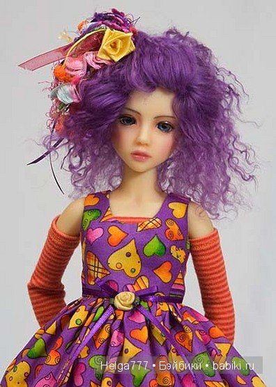 Мастер-класс по изготовлению паричка для куклы из ламы