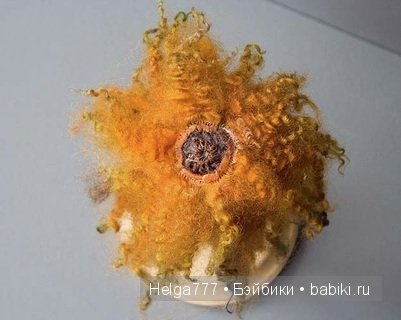 Мастер-класс - делаем парик для куклы (фото 8)