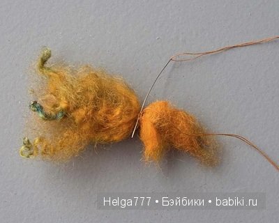 Мастер-класс - делаем парик для куклы