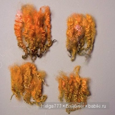 Мастер-класс - делаем парик для куклы