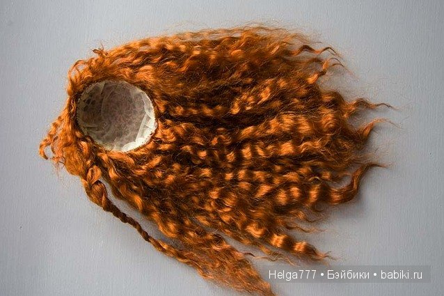 Мастер-класс - делаем парик для куклы