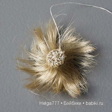 Мастер-класс - делаем парик для куклы