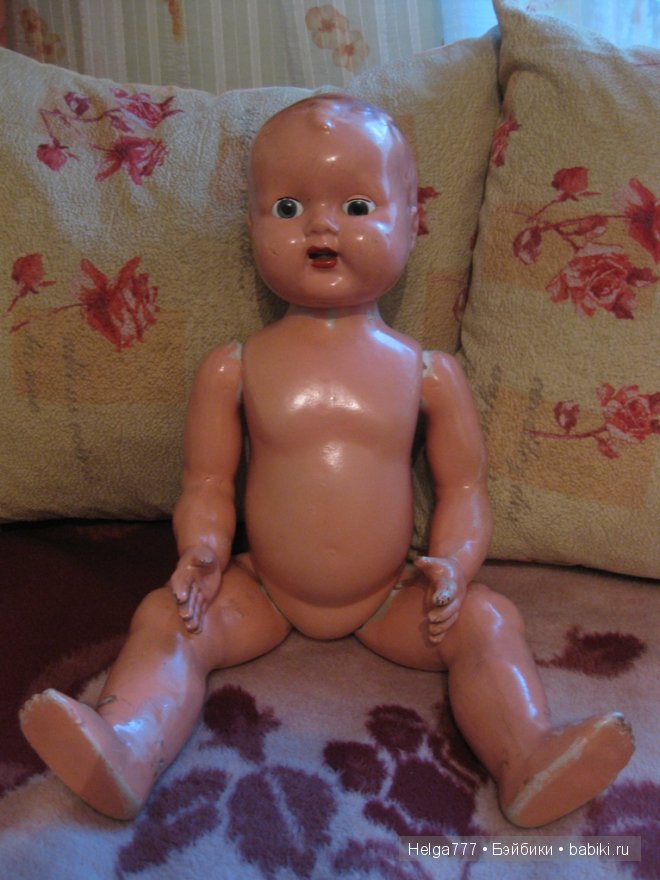 Английская винтажная кукла