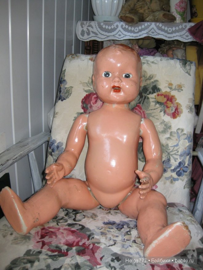 Английская винтажная кукла