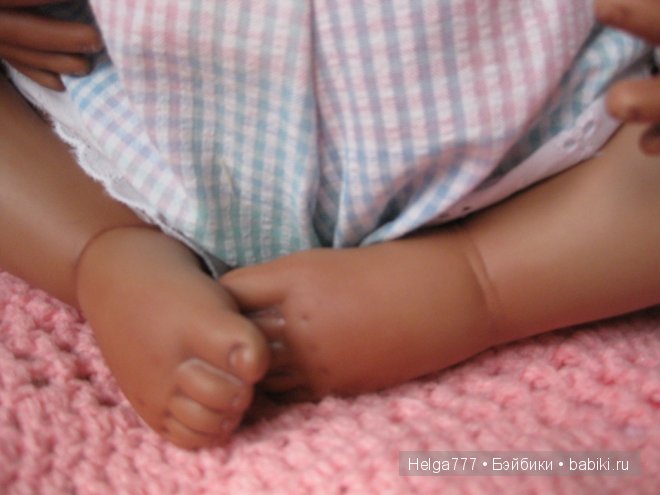 Фарфоровая кукла африканочка от Донны Руберт (фото 4)