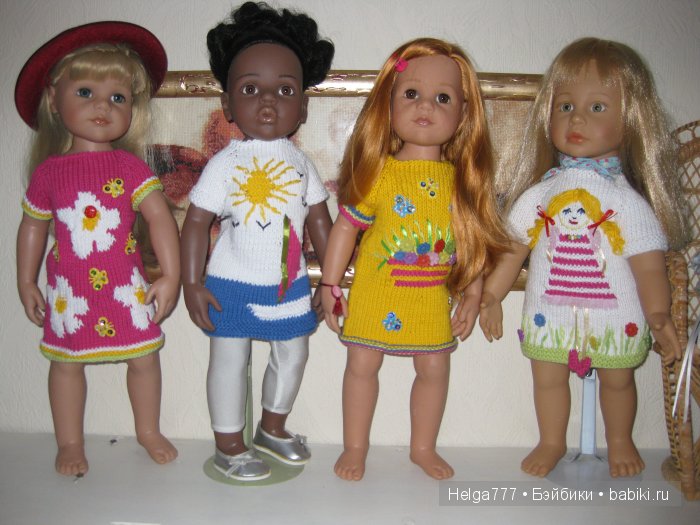 Готовь сани летом! А я, зимой, летние платья... Любимым куклам Готц (фото 8)