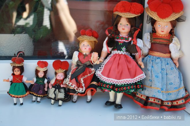 коллекция Баварок в шляпках с помпонами