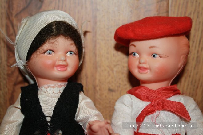 Улыбчивые Баски. Винтажные куклы-малыши