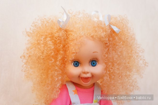 Подарок для Алисы. Galoob Baby Face Doll, ремонт и реставрация куклы (фото 3)