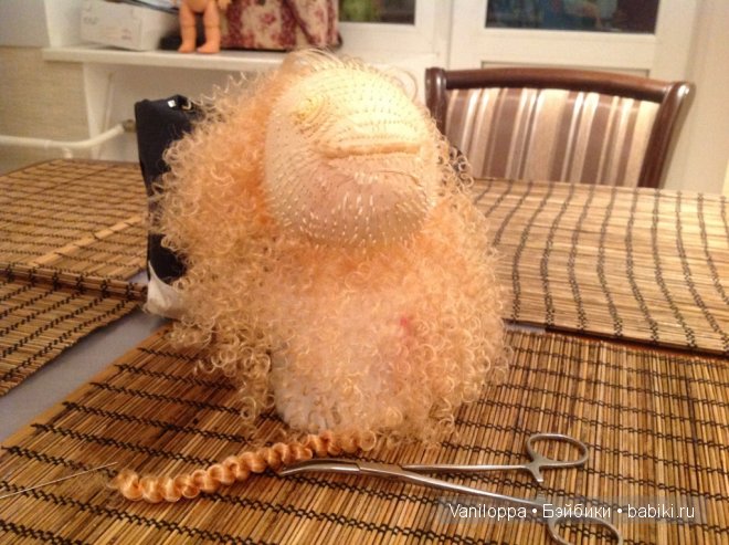 Подарок для Алисы. Galoob Baby Face Doll, ремонт и реставрация куклы (фото 2)