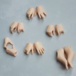 Каблучные стопы, сменные кисти рук для Minifee