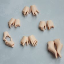 Каблучные стопы, сменные кисти рук для Minifee