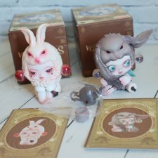 Фигурки Pop mart Skullpanda, Stitch