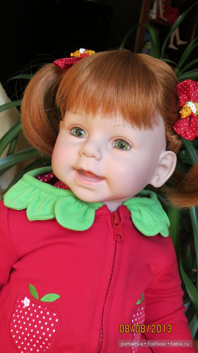 Юленька-Рыжуленька (кукла Адора)