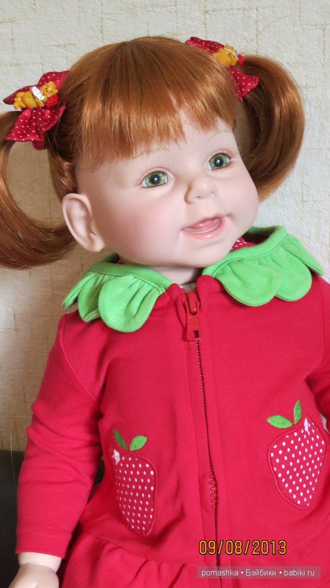 Юленька-Рыжуленька (кукла Адора)