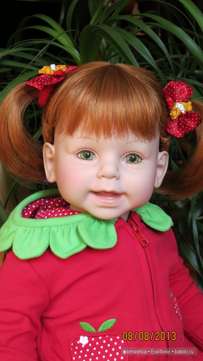 Юленька-Рыжуленька (кукла Адора)