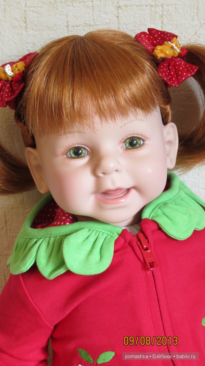 Юленька-Рыжуленька (кукла Адора)