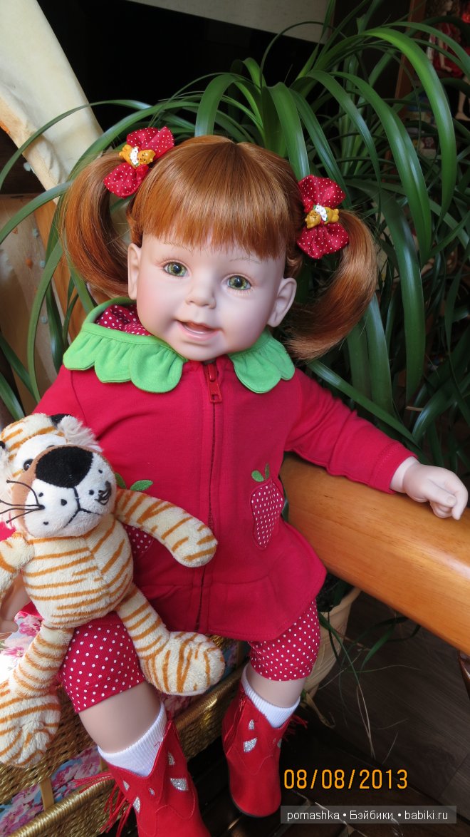 Юленька-Рыжуленька (кукла Адора)