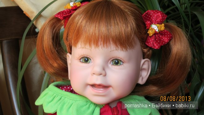 Юленька-Рыжуленька (кукла Адора)