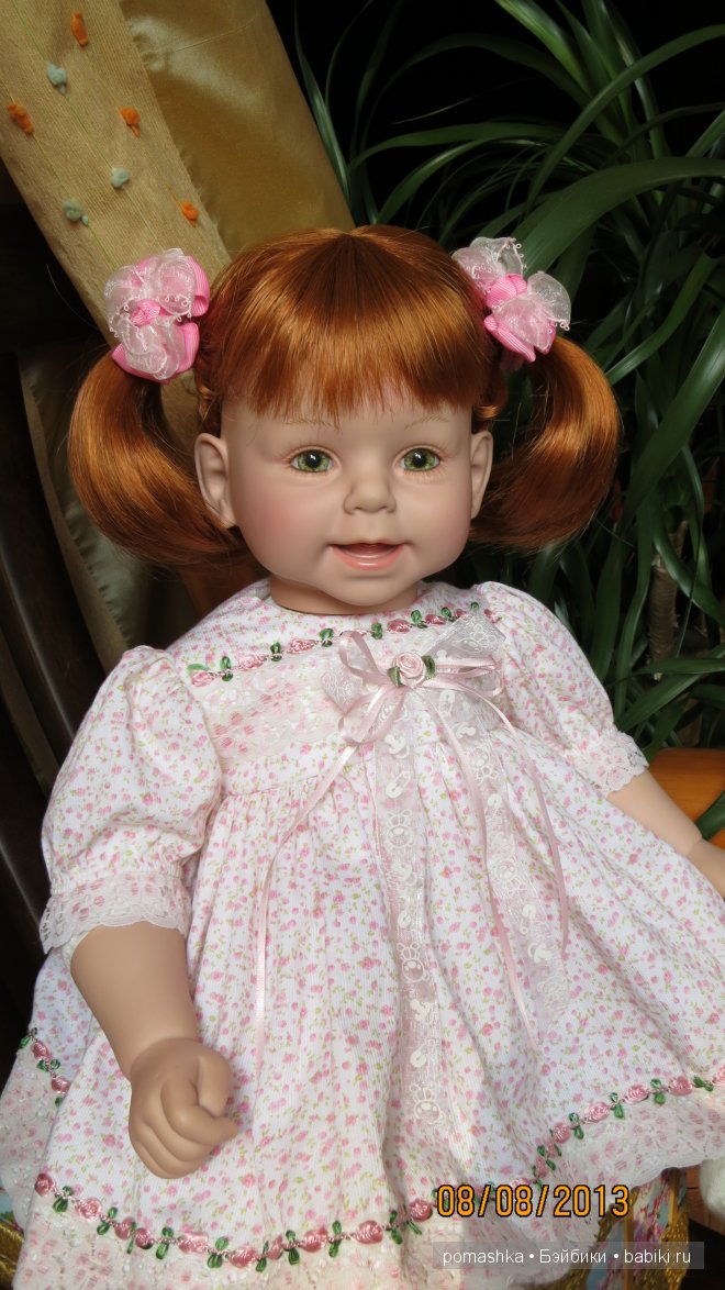 Юленька-Рыжуленька (кукла Адора)