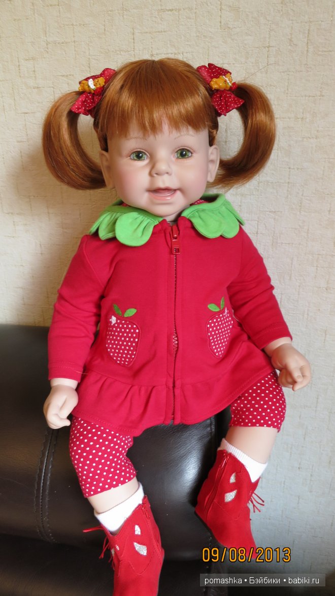 Юленька-Рыжуленька (кукла Адора)