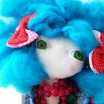 Мальвинка - певая куколка своими руками