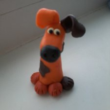 Наши первые поделочки из пластилина