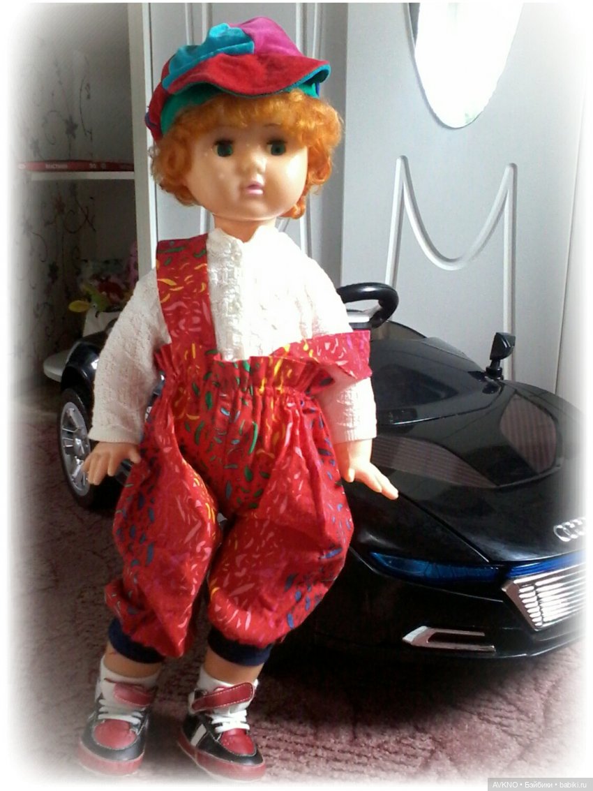 Маринка за рулем — Игрушки СССР и советского детства: резиновые (фото 3)