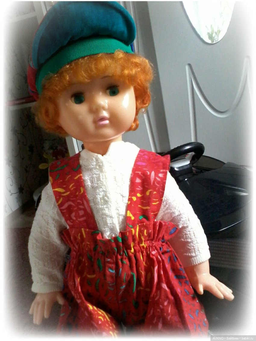 Маринка за рулем — Игрушки СССР и советского детства: резиновые