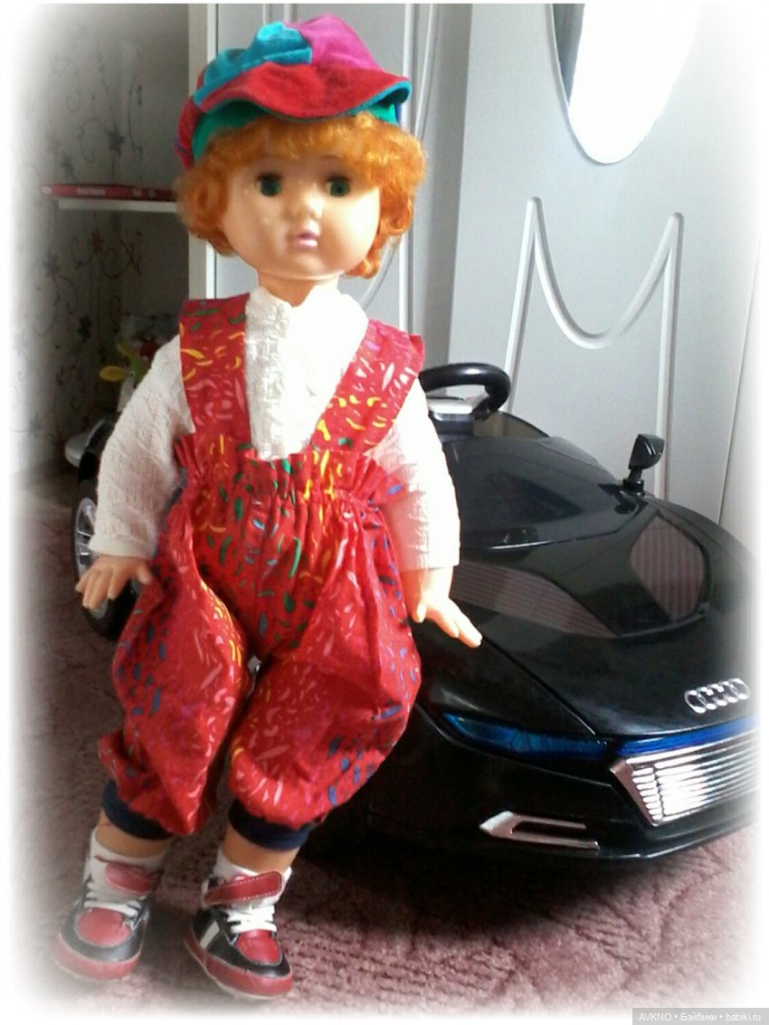 Маринка за рулем — Игрушки СССР и советского детства: резиновые (фото 2)