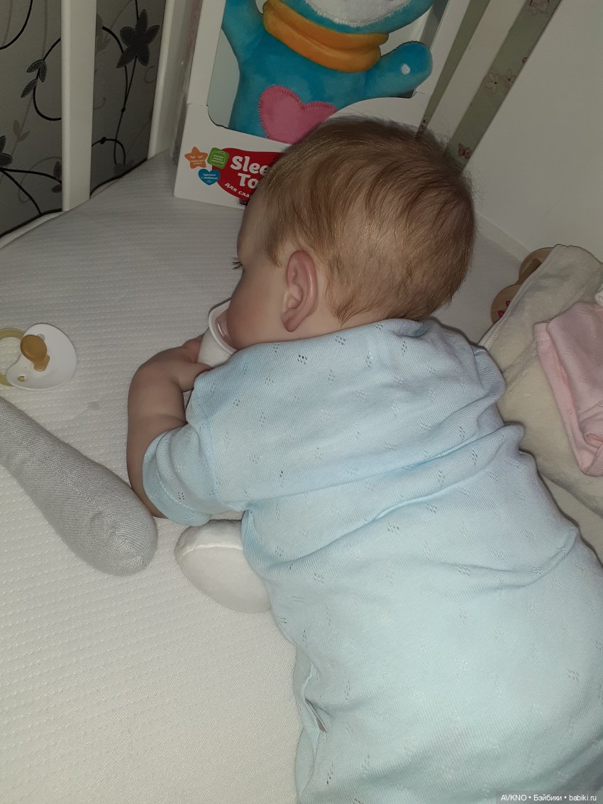 Зайка, сплюшка | Бэйбики Зайка, сплюшка — Куклы Реборн (Reborn): домашние фото (фото 3)