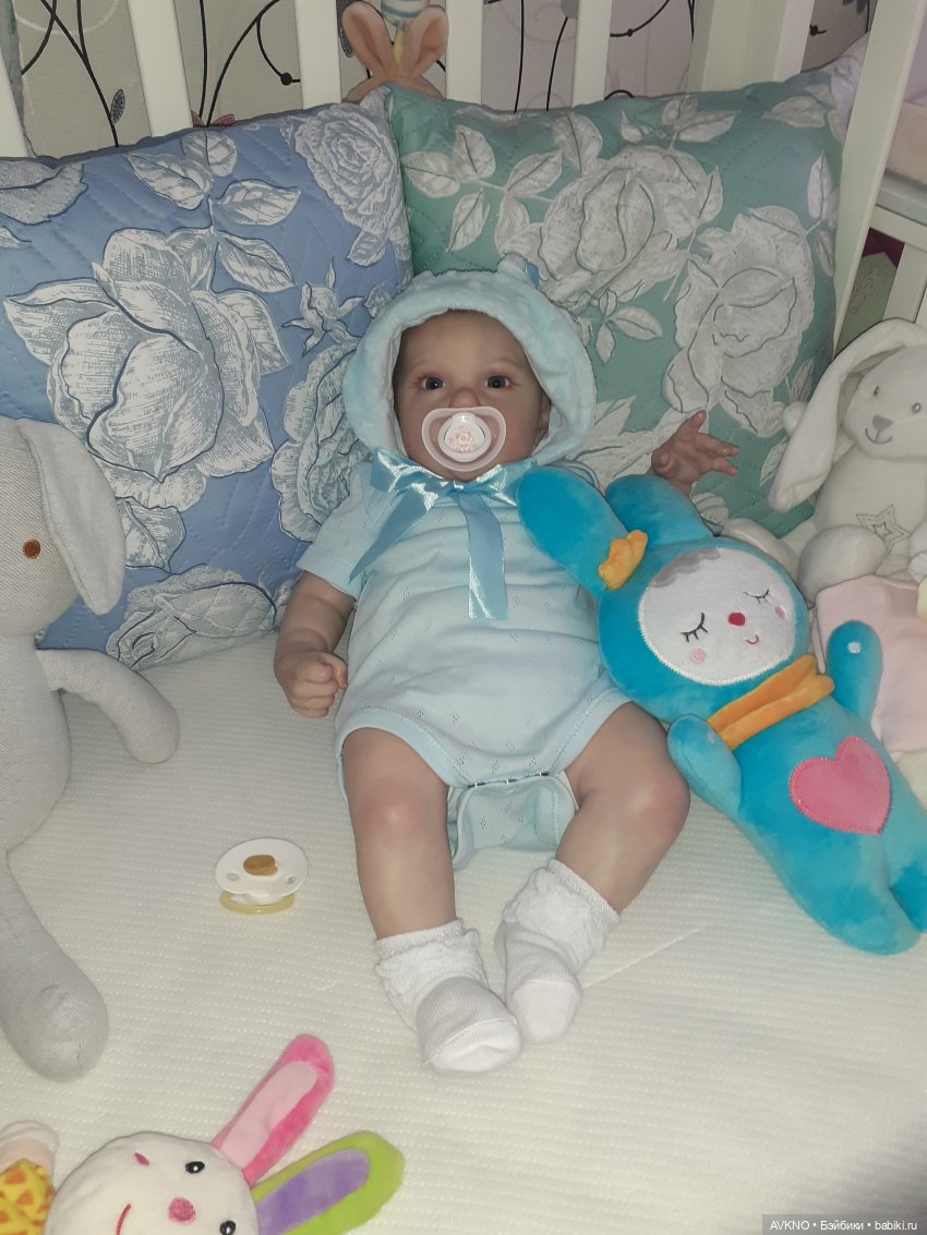 Зайка, сплюшка | Бэйбики Зайка, сплюшка — Куклы Реборн (Reborn): домашние фото (фото 5)