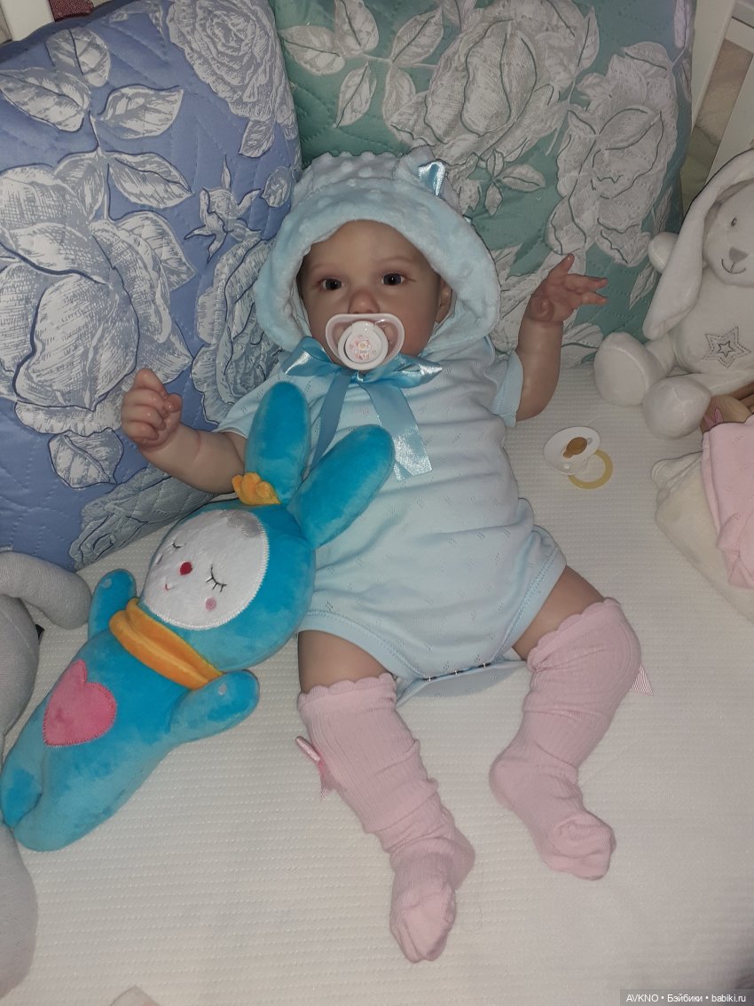 Зайка, сплюшка | Бэйбики Зайка, сплюшка — Куклы Реборн (Reborn): домашние фото
