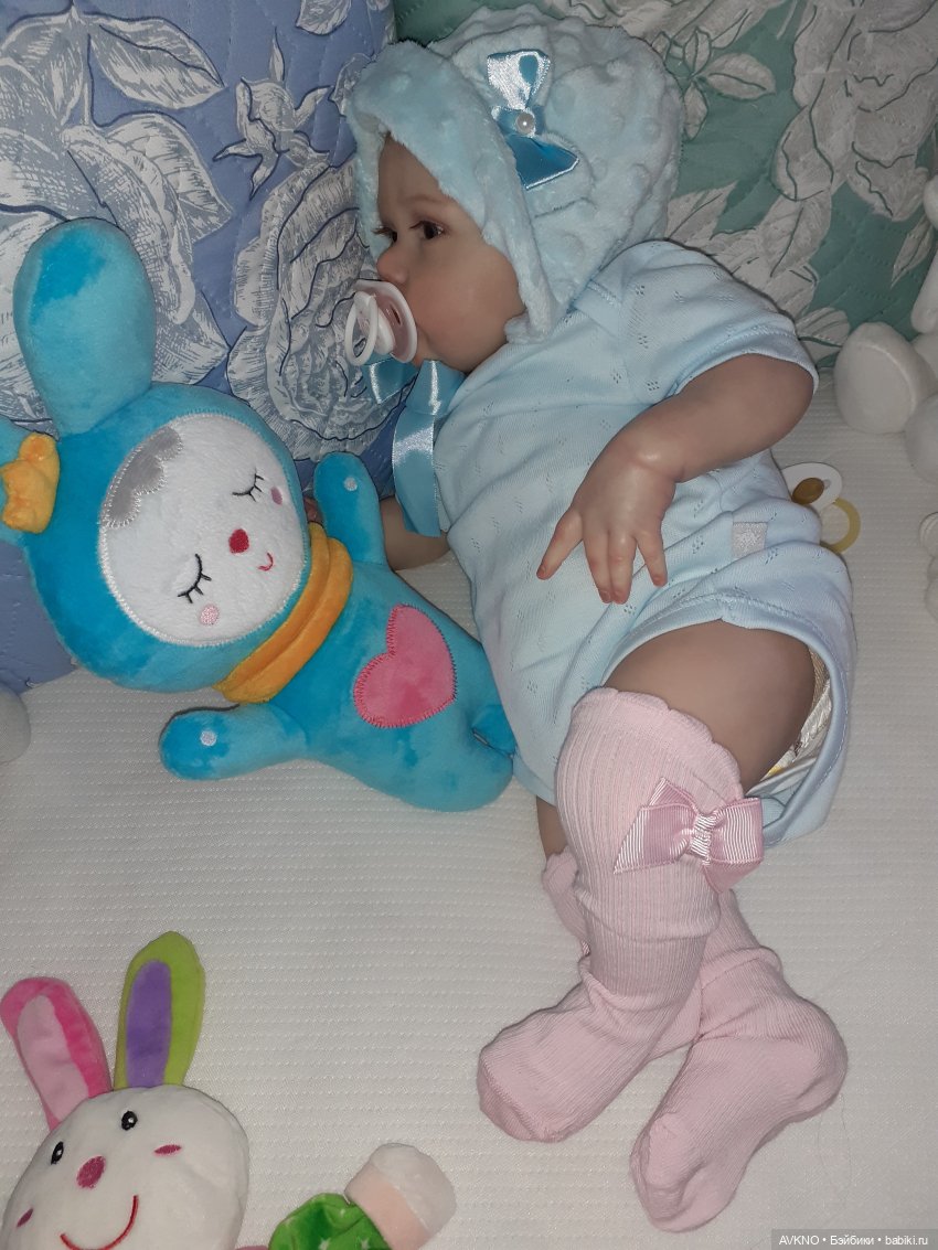 Зайка, сплюшка | Бэйбики Зайка, сплюшка — Куклы Реборн (Reborn): домашние фото