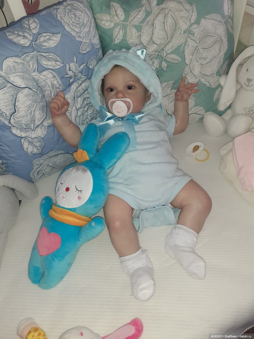 Зайка, сплюшка | Бэйбики Зайка, сплюшка — Куклы Реборн (Reborn): домашние фото