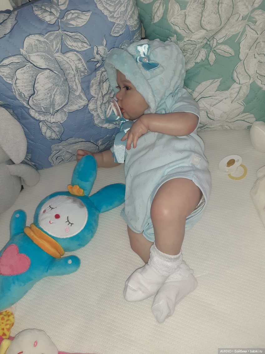 Зайка, сплюшка | Бэйбики Зайка, сплюшка — Куклы Реборн (Reborn): домашние фото (фото 9)