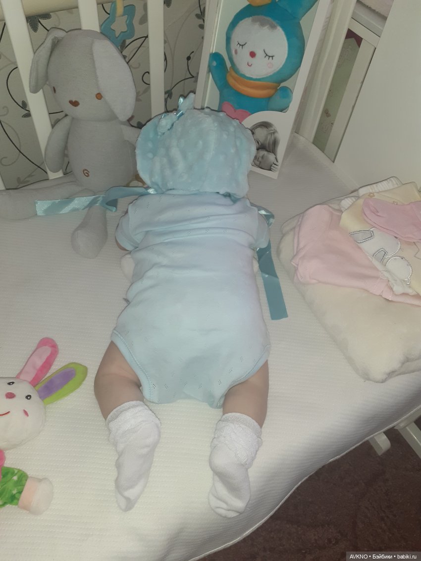 Зайка, сплюшка | Бэйбики Зайка, сплюшка — Куклы Реборн (Reborn): домашние фото (фото 10)