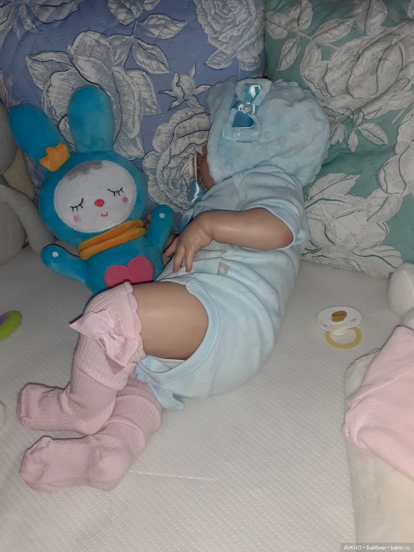 Зайка, сплюшка | Бэйбики Зайка, сплюшка — Куклы Реборн (Reborn): домашние фото