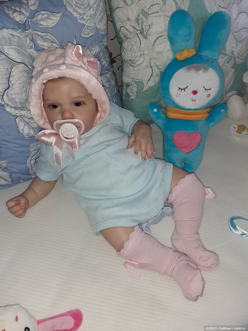 Зайка, сплюшка | Бэйбики Зайка, сплюшка — Куклы Реборн (Reborn): домашние фото