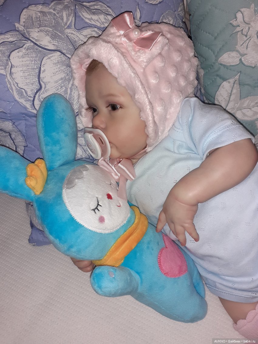 Зайка, сплюшка | Бэйбики Зайка, сплюшка — Куклы Реборн (Reborn): домашние фото