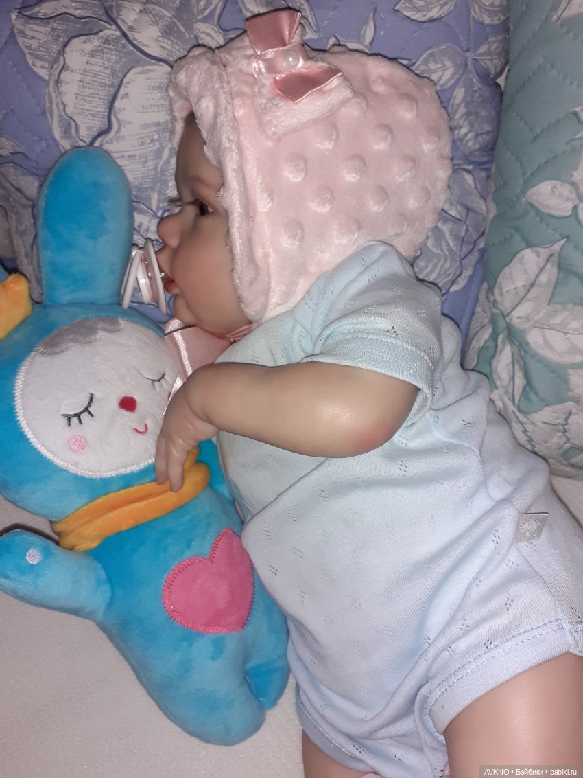 Зайка, сплюшка | Бэйбики Зайка, сплюшка — Куклы Реборн (Reborn): домашние фото