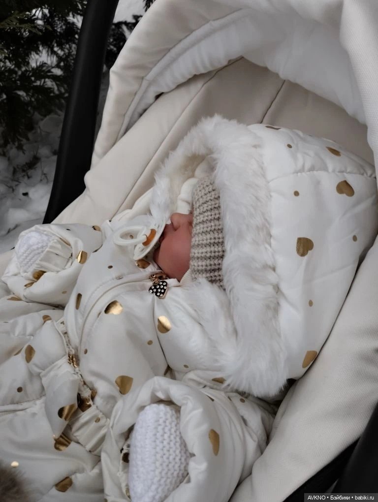 Зимняя прогулка🎄⛄🤍 — Куклы Реборн (Reborn): домашние фото (фото 5)