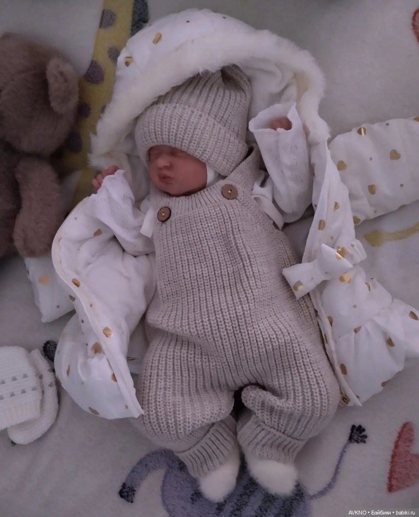 Зимняя прогулка🎄⛄🤍 — Куклы Реборн (Reborn): домашние фото