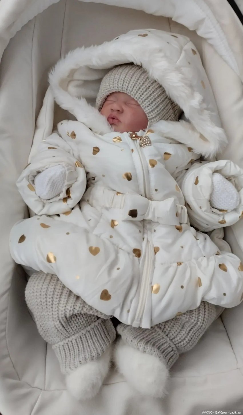 Зимняя прогулка🎄⛄🤍 — Куклы Реборн (Reborn): домашние фото (фото 9)