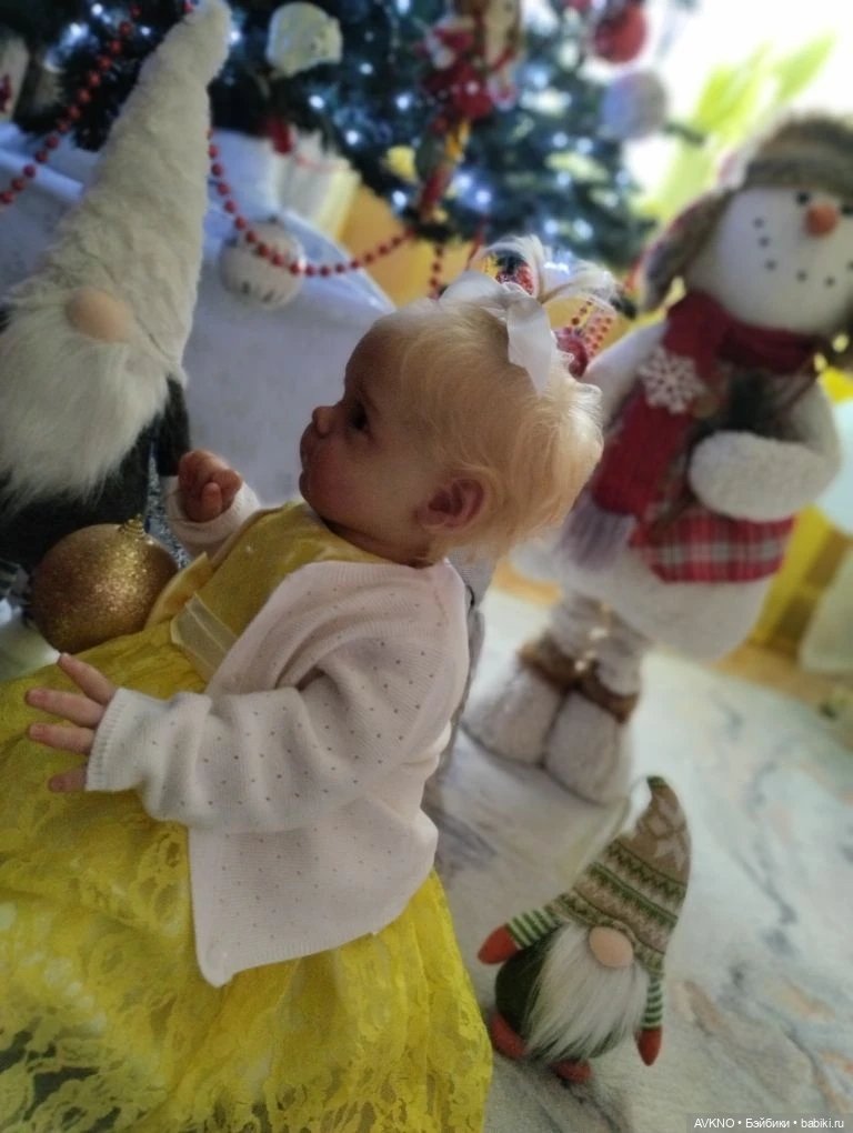 Любимочки, под ёлочкой 🎄 — Куклы Реборн (Reborn): домашние фото (фото 2)